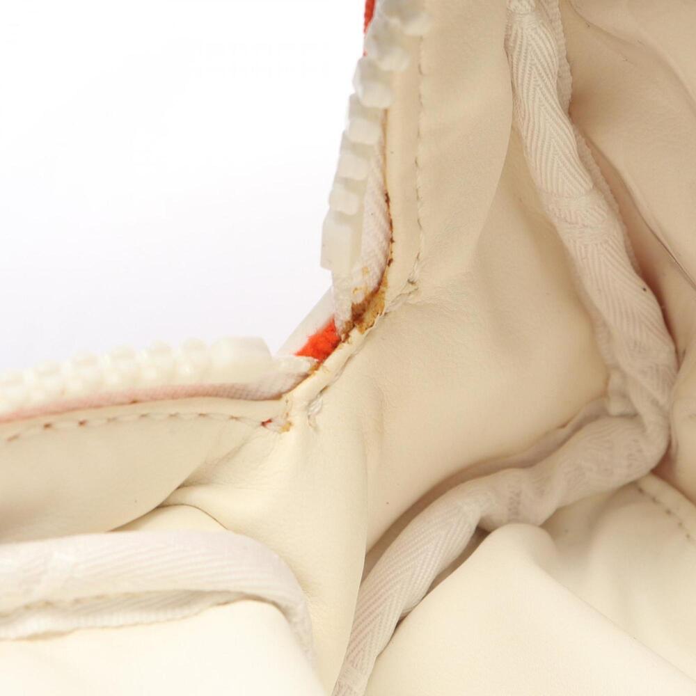 CHANEL Orange Logo Pouch - Picture 6 of 8